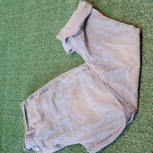 Old navy paint splatter boyfriend jeans straight leg